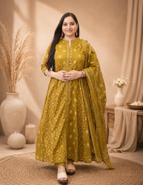 Olive Noor Suit Set
